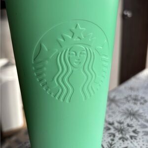 Starbucks Stainless Steel Tumbler in the desired color of Mint Green, 2016